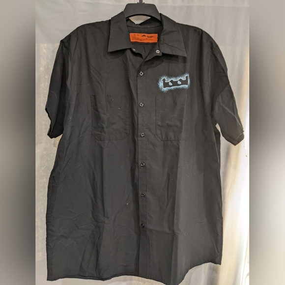 Vintage Tool Work Shirt Lateralis Button Down Band Merch Unisex Size L - Picture 1 of 3
